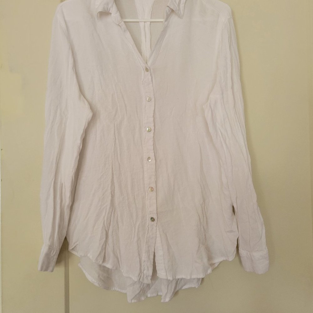 Jane + Delancey white shirt (M)